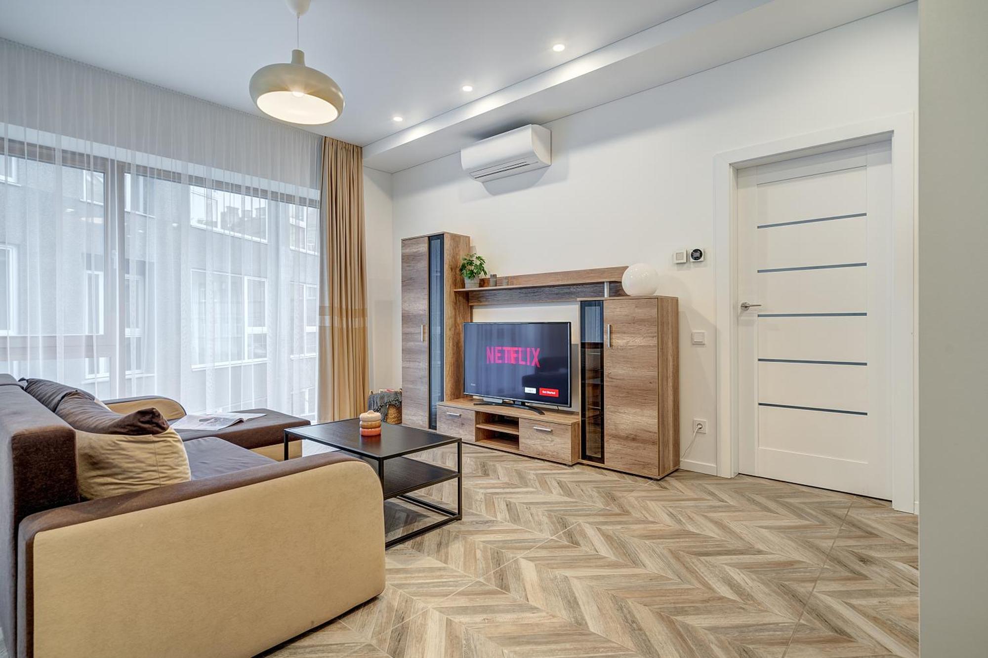 Cohost I New Basteja Life Apartments W-Garage Prkg & Self Check-In VNO Chambre photo